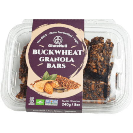 Buckwheat Granola Bars